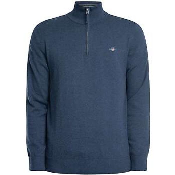 Gant  Pullover Klassischer Strick aus Baumwolle mit halbem Reißverschluss günstig online kaufen