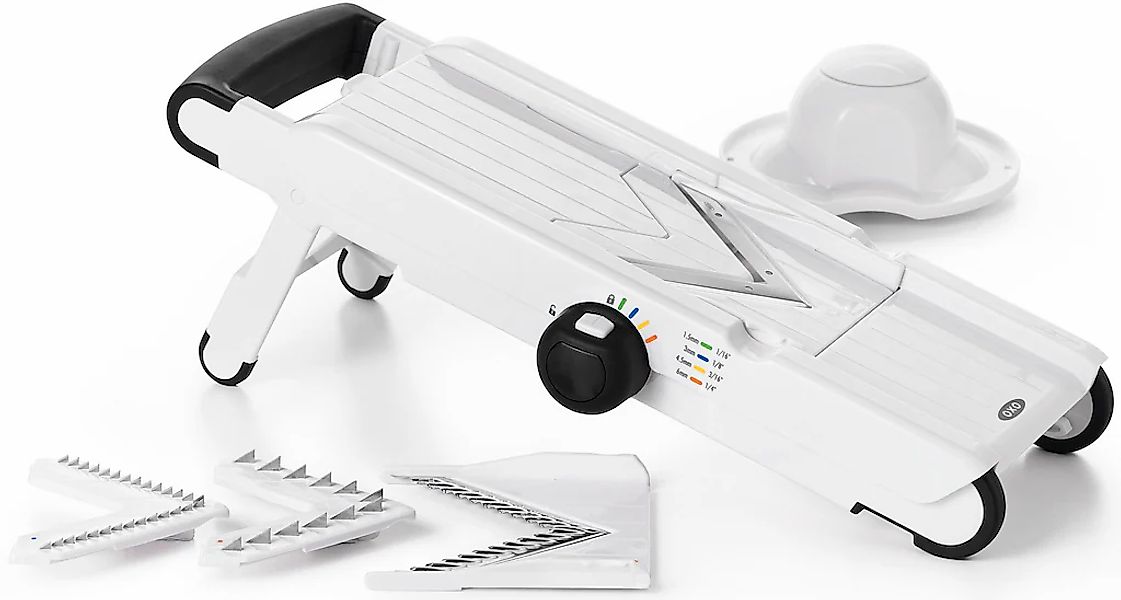 OXO Good Grips Gemüsehobel Mandolinenschneider mit V-Klinge günstig online kaufen