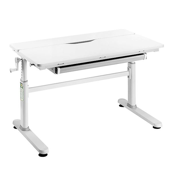 HOKO Kinderschreibtisch Ergo Jugend Schreibtisch höhenverstellbar 54-76 cm, günstig online kaufen