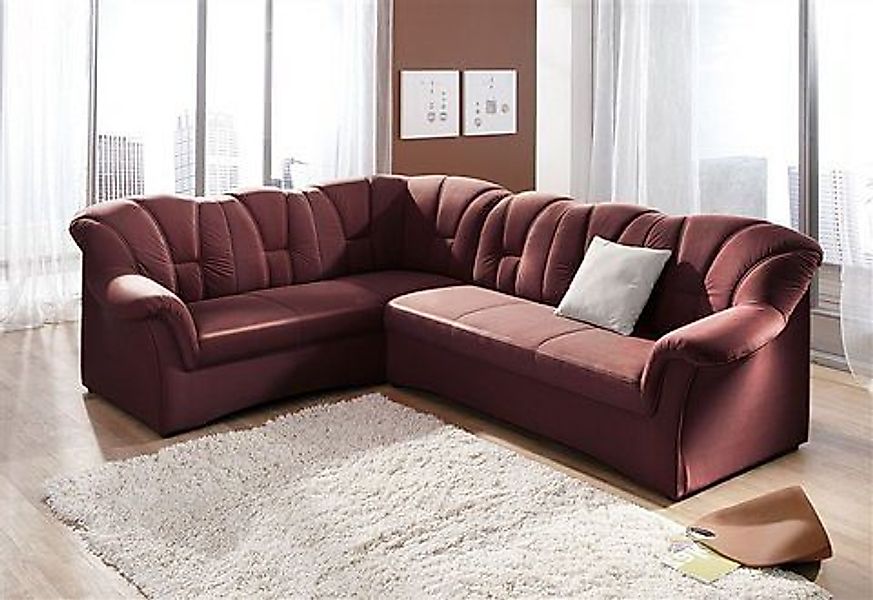 DOMO collection Ecksofa Papenburg B/T/H: 242/190/84 günstig online kaufen