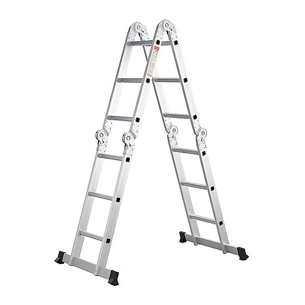 Juskys Vielzweckleiter Multifunktionsleiter, gummierte Standfüße, Gelenksys günstig online kaufen