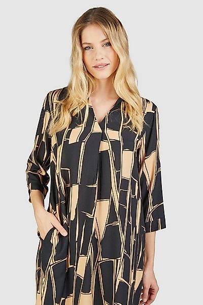 NAVIGAZIONE Jerseykleid (1-tlg) mit modernen geometrischen Muster günstig online kaufen