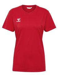 hummel T-Shirt Rundhalsausschnitt gesticktes Logo Regular günstig online kaufen
