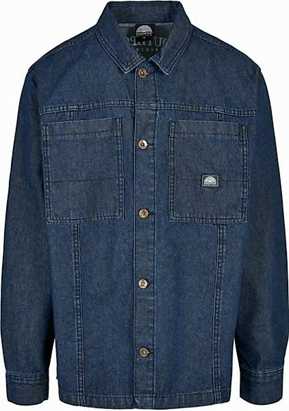 Southpole Langarmhemd Southpole Herren Southpole Oversized Denim Shirt (1-t günstig online kaufen