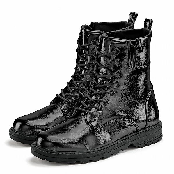 LASCANA Stiefelette im angesagten Metallic-Look, Stiefel, Boots VEGAN günstig online kaufen