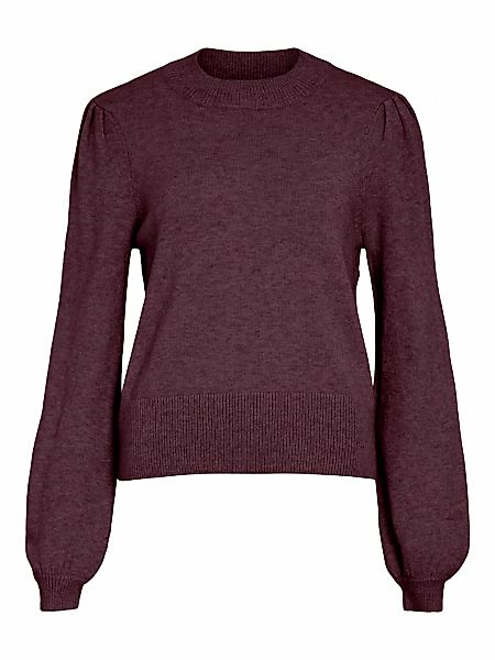 Vila Rundhalspullover "VIRIL TURTLE-NK BALLOON L/S TOP - NOOS" günstig online kaufen