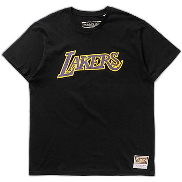 Mitchell And Ness  T-Shirts & Poloshirts T-shirt Los Angeles Lakers NBA Tea günstig online kaufen