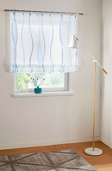 my home Raffrollo Dimona, mit Klettschiene, günstig online kaufen