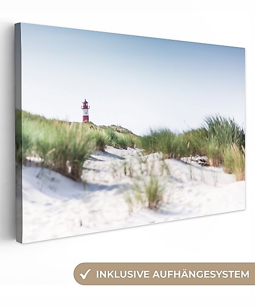 OneMillionCanvasses® Leinwandbild Liste Leuchtturm in den günstig online kaufen