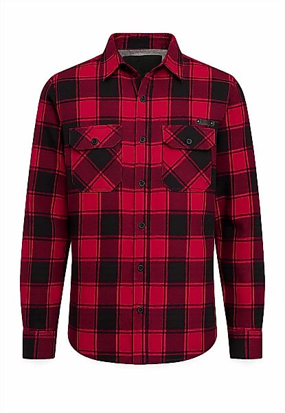 Brandit Langarmhemd "Brandit Herren Checked Shirt", (1 tlg.) günstig online kaufen