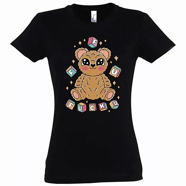 Youth Designz T-Shirt "F*ck you" Teddy Damen T-Shirt mit modischem Print günstig online kaufen