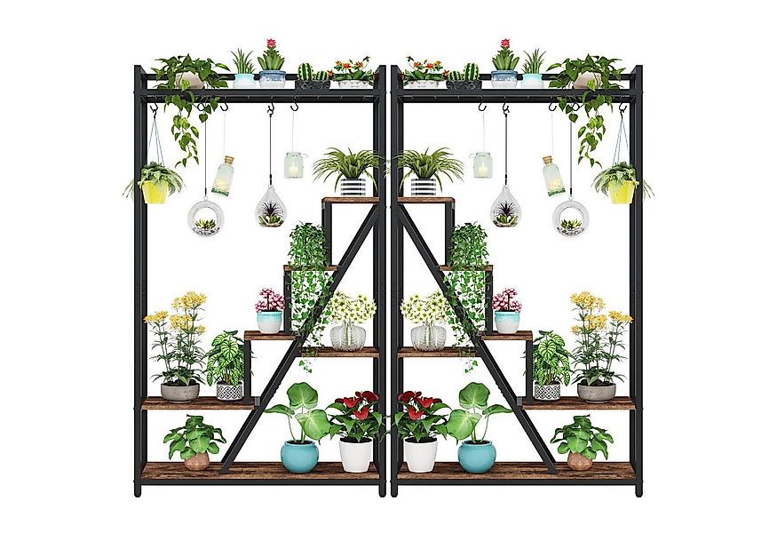 Tribesigns Blumenständer 180cm hoher Pflanzenständer, 7-stöckiges Pflanzenr günstig online kaufen