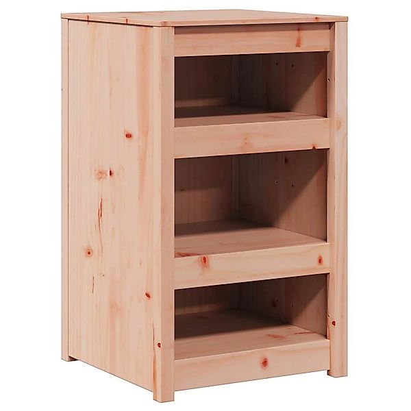 vidaXL Küchenschrank mit Regal Braun 55 x 55 x 92 cm Massivholz Kiefer 8681 günstig online kaufen