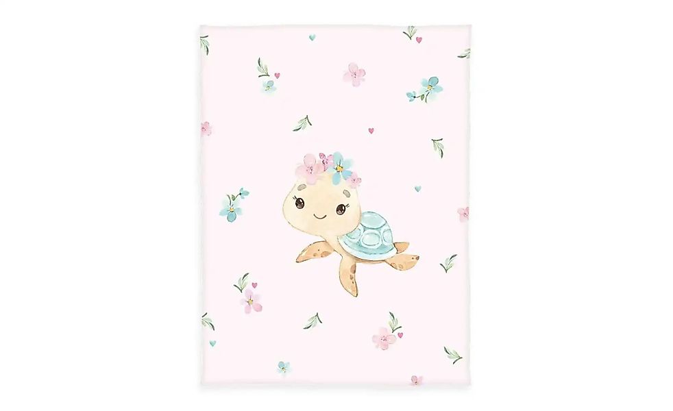 Herding Kuscheldecke  Little turtle ¦ mehrfarbig ¦ Synthetik ¦ Maße (cm): B günstig online kaufen