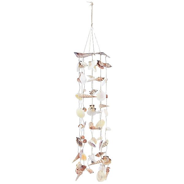 Viana Bastelnaturmaterial Maritimes Windspiel Klangspiel Muschel günstig online kaufen