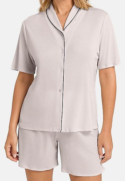 Hanro Pyjama Natural Comfort (Set, 2 tlg) Pyjama - Atmungsaktiv - Zweiteili günstig online kaufen
