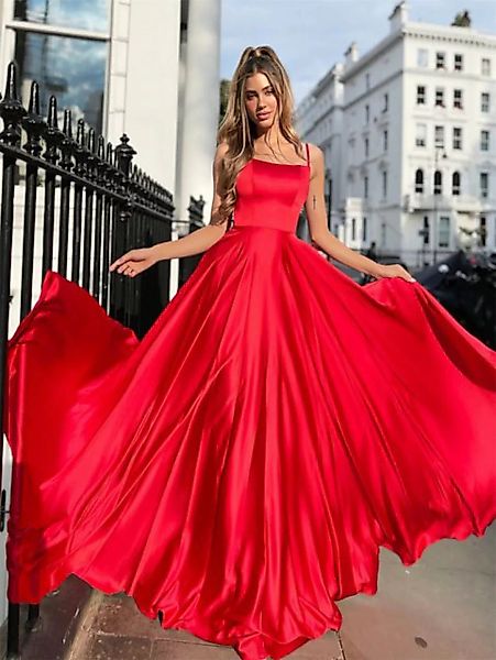 RUZU UG Abendkleid Damen Strapskleid Rückenfreies Kleid Bankettkleid Formel günstig online kaufen