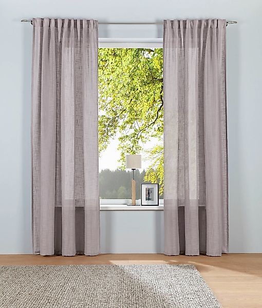 LeGer Home by Lena Gercke Gardine "Marusha" Multifunktionsband 1 Stk. tlg. günstig online kaufen