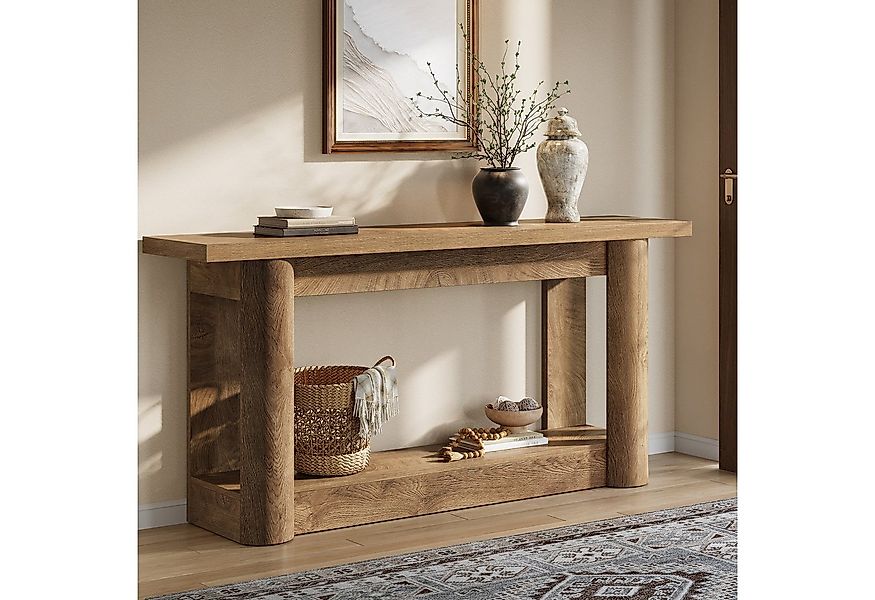 Tribesigns Konsolentisch 160 cm Schmaler Flurtisch, Langer Sofatisch hinter günstig online kaufen