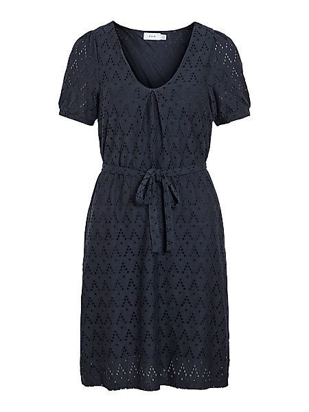 Vila Shirtkleid Stilvolles Dress mit Pünktchenmuster günstig online kaufen