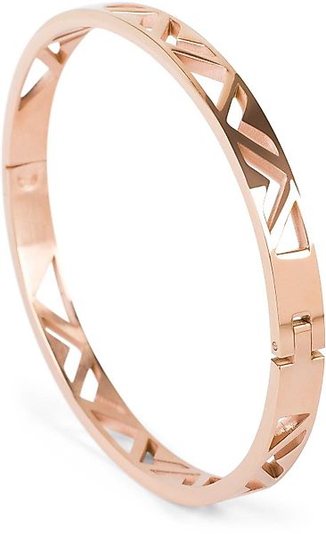 styleBREAKER Armreif Edelstahl Armreif mit Dreieck günstig online kaufen