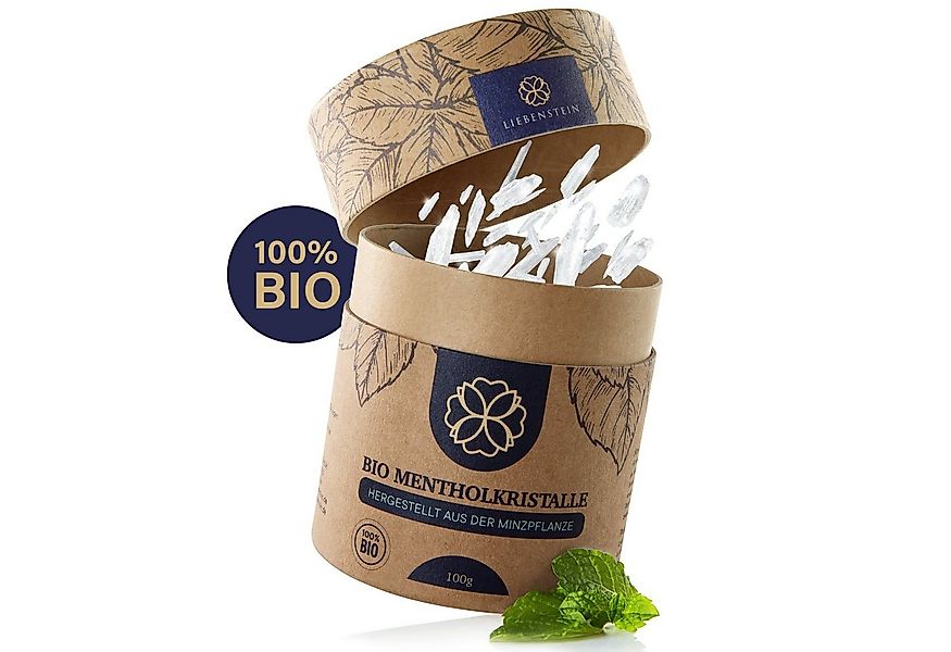 Liebenstein Sauna-Aufgussset BIO Mentholkristalle (1-tlg) [100g] – Verpacku günstig online kaufen