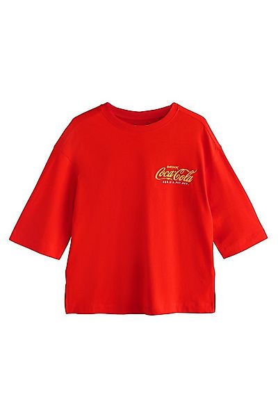 Next T-Shirt Lizenziertes Kurzarm-T-Shirt, Coca Cola (1-tlg) günstig online kaufen