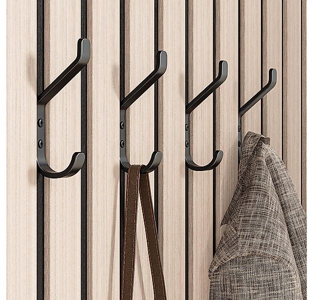 FOUORTUNATE-BEE Kleiderhaken Garderobenhaken, Kleiderhaken zum Schrauben, H günstig online kaufen