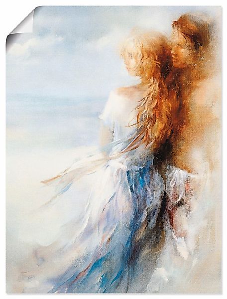 Artland Wandbild "Zusammen" Paar 1 Stk. tlg. als Leinwandbild, Poster in ve günstig online kaufen