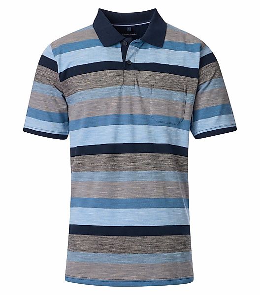 CASAMODA Poloshirt "CASAMODA Polo-Shirt gestreift" günstig online kaufen