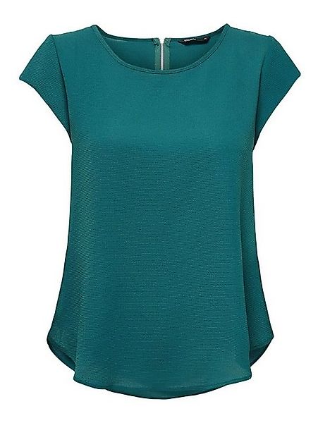 ONLY Blusenshirt Einfarbige Kurzarm Oberteil ONLVIC (1-tlg) ONLVIC S/S SOLI günstig online kaufen