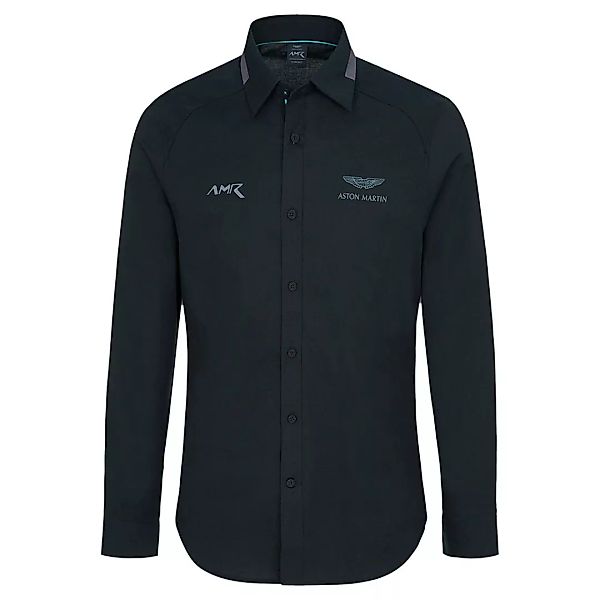 Hackett Amr Selvedge Langarm Hemd L Black günstig online kaufen