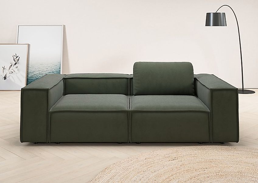 PLACES OF STYLE 2-Sitzer »Watertown, modernes Sofa 246 cm breit, auch in Fe günstig online kaufen
