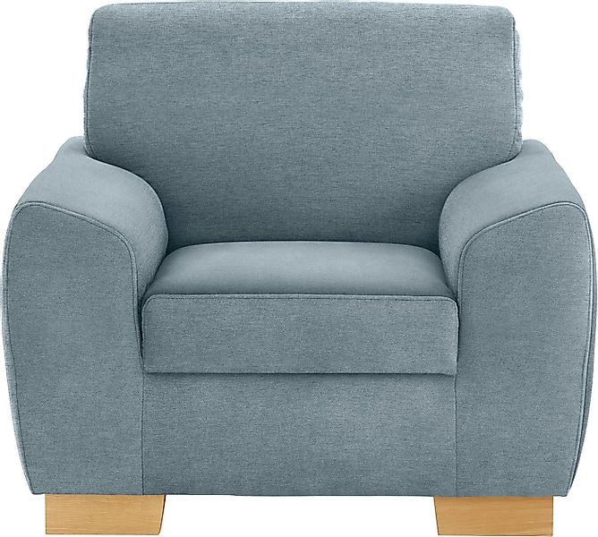 DOMO collection Sessel Incanto, kubische Formensprache, komfortabel, flache günstig online kaufen