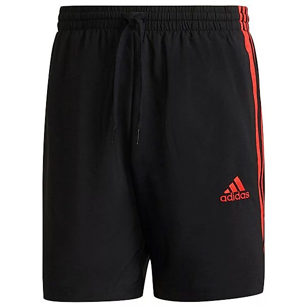 Adidas 3 Stripes Chelsea Shorts Hosen M Black / Scarlet günstig online kaufen
