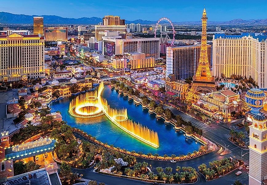 Castorland Puzzle Berühmtes Las Vegas, Puzzleteile günstig online kaufen