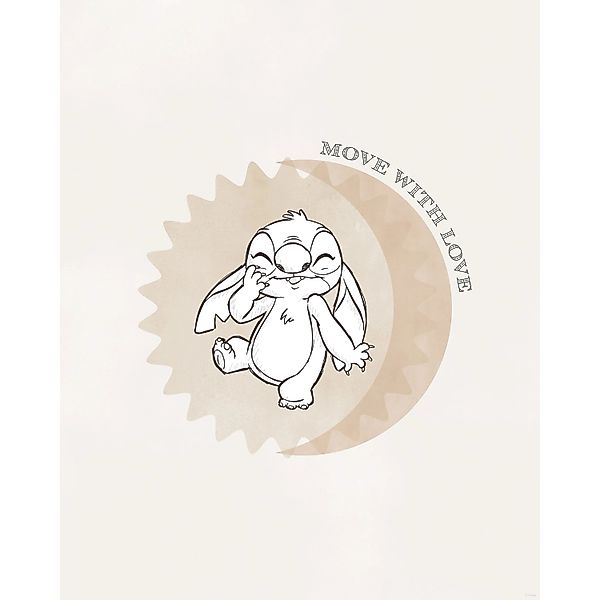 Komar Wandbild Disney Lilo and Stitch Move with Love 40 cm x 50 cm günstig online kaufen