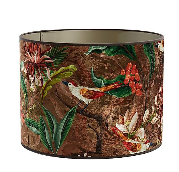 Dirk Davids Leuchten GmbH Lampenschirm Lampenschirm Zylinder in Velours mit günstig online kaufen