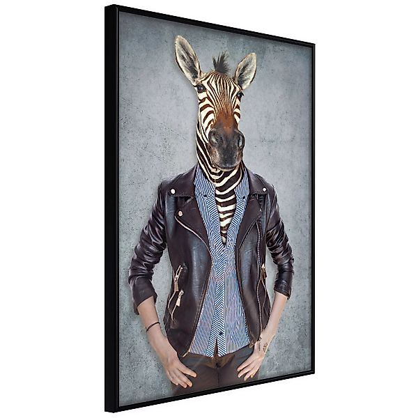 Poster - Animal Alter Ego: Zebra günstig online kaufen
