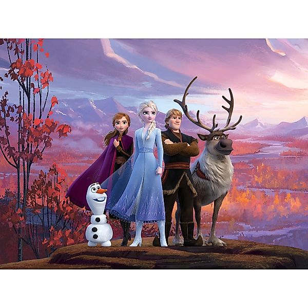 Disney 0 Die Eiskönigin Lila und Blau 2,52 x 1,82 m 600966 günstig online kaufen