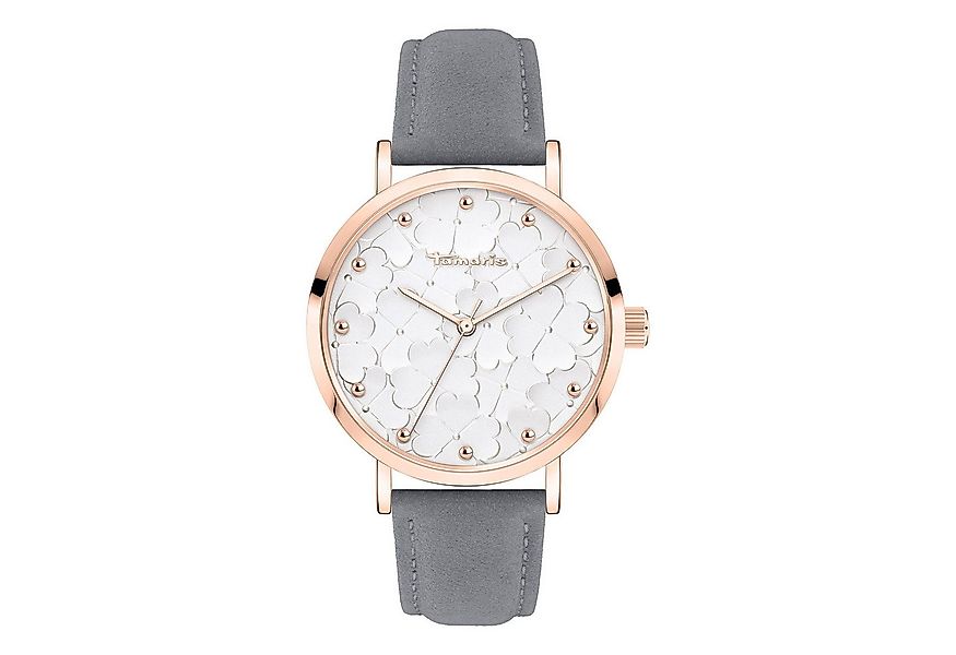 Tamaris Quarzuhr Clover TT-0182-LQ, Armbanduhr, Damenuhr, Lederarmband, ana günstig online kaufen