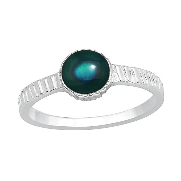Order & Smile Schmuck Silberring Stimmungsring günstig online kaufen
