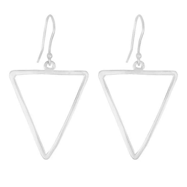 Silber Ohrringe Dreieck Fair-trade Und Handmade günstig online kaufen