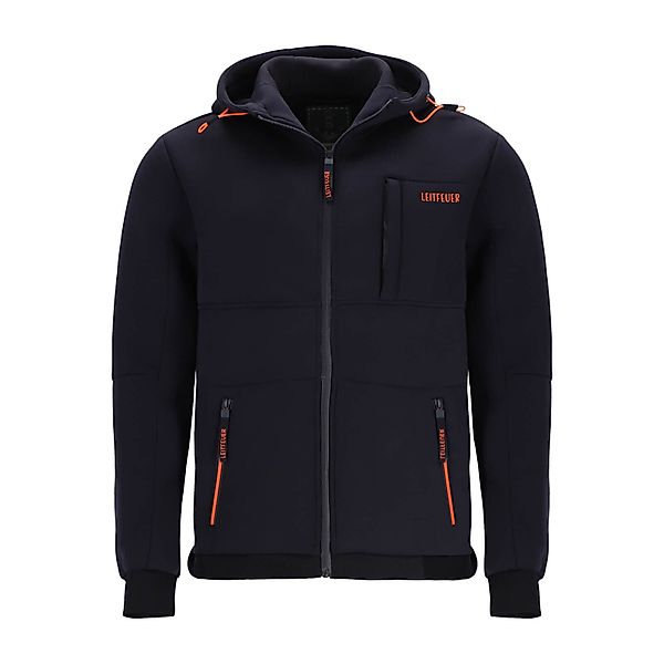 Leitfeuer Kurzjacke Herren Scubajacke Unifarben mit günstig online kaufen