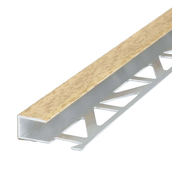 Dalsys Abschlussprofil 100cm Aluminium Edle Eiche Abschlussleiste günstig online kaufen