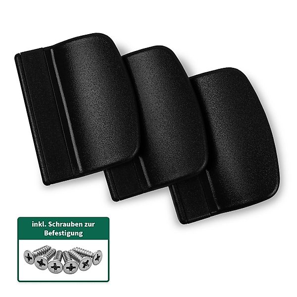 Silisto Türgriff Balkontürgriff Kunststoff schwarz 3 günstig online kaufen