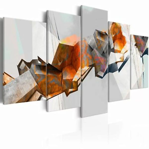 artgeist Wandbild Fiery Blocks mehrfarbig Gr. 200 x 100 günstig online kaufen