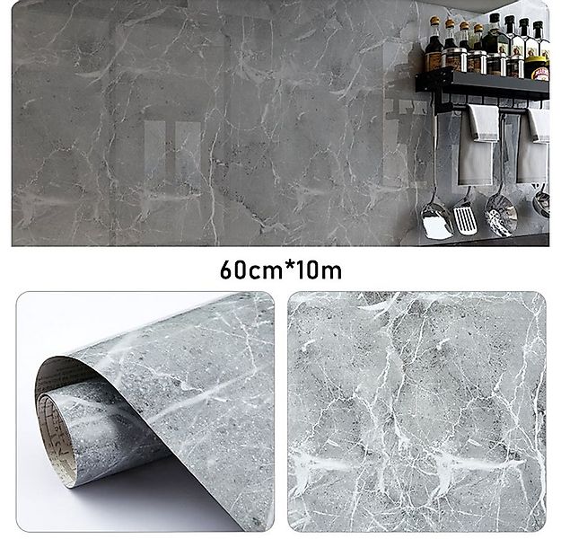 zggzerg Fliesenaufkleber Fliesenaufkleber 60cmx10m, Marmor Muster selbstkle günstig online kaufen