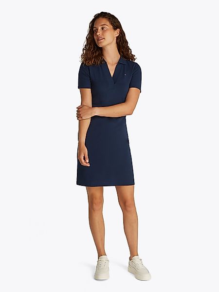 Tommy Hilfiger Polokleid SLIM OPEN NK günstig online kaufen