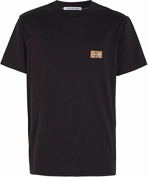 Calvin Klein Jeans T-Shirt SHRUNKEN BADGE TEE mit Calvin Klein Logo-Badge a günstig online kaufen